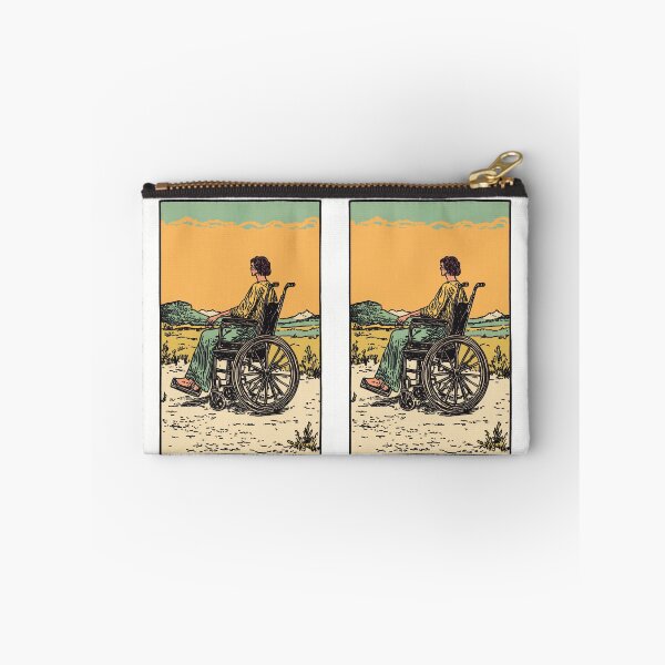 Item preview, Wheel chair tarot card designed and sold by MendaciousMina.