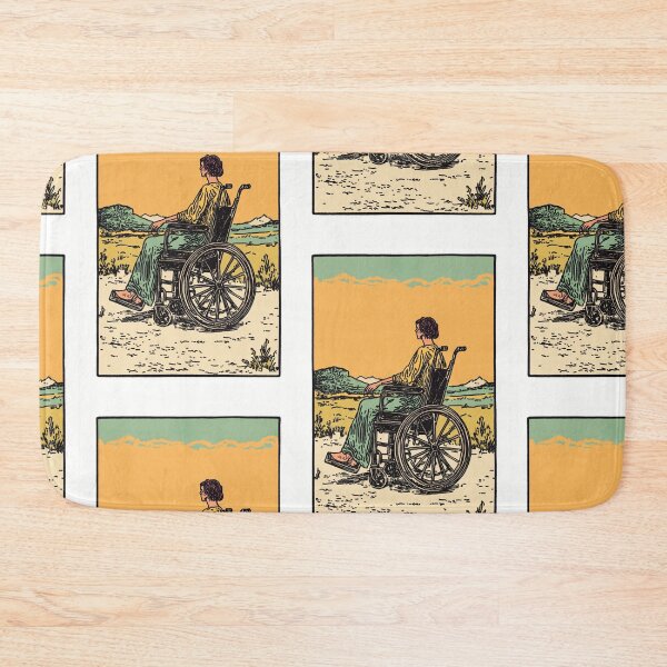 Item preview, Wheel chair tarot card designed and sold by MendaciousMina.
