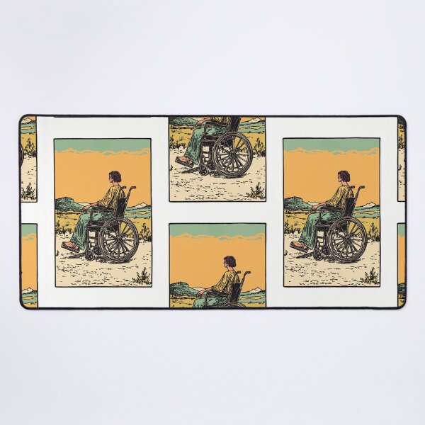Item preview, Wheel chair tarot card designed and sold by MendaciousMina.