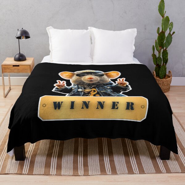 Item preview, The Winner, cool rat, a rat with sunglasses, a rat with cap, victory designed and sold by silent-violin.