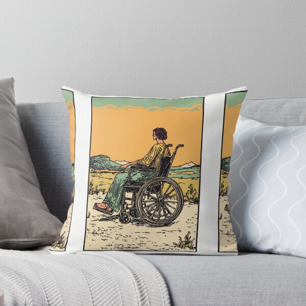 Item preview, Wheel chair tarot card designed and sold by MendaciousMina.
