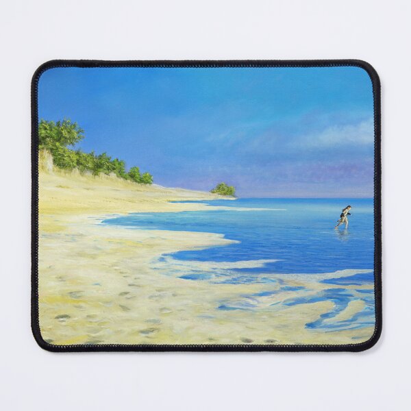 Item preview, Beach running - refreshing fun on the sandy beach designed and sold by art paintings.