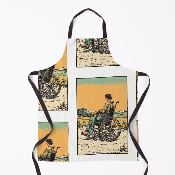 Item preview, Wheel chair tarot card designed and sold by MendaciousMina.