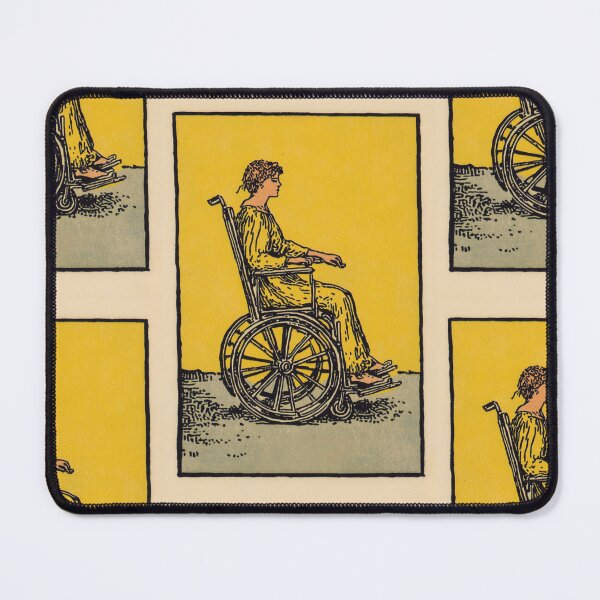 Item preview, Wheel chair tarot card designed and sold by MendaciousMina.
