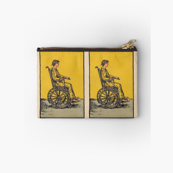 Item preview, Wheel chair tarot card designed and sold by MendaciousMina.