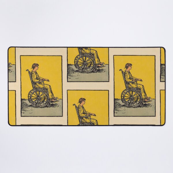 Item preview, Wheel chair tarot card designed and sold by MendaciousMina.