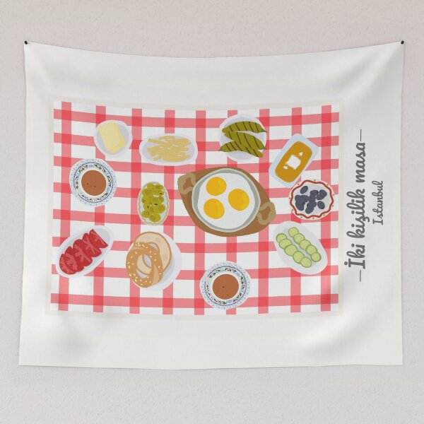 Item preview, Turkish Breakfast Travel Istanbul Türkiye designed and sold by petiteToulon.