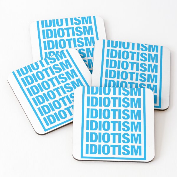 Item preview, idiot-ism , crazy tshirt designed and sold by creative boutique.