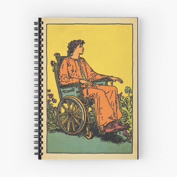 Item preview, Wheel chair tarot card designed and sold by MendaciousMina.
