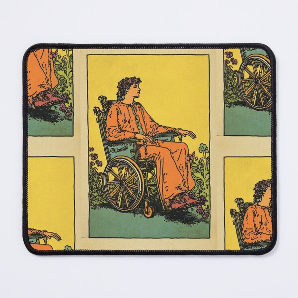 Item preview, Wheel chair tarot card designed and sold by MendaciousMina.