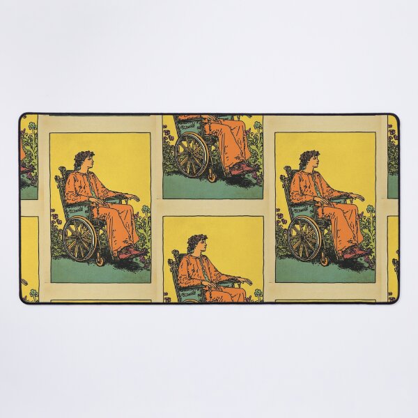 Item preview, Wheel chair tarot card designed and sold by MendaciousMina.