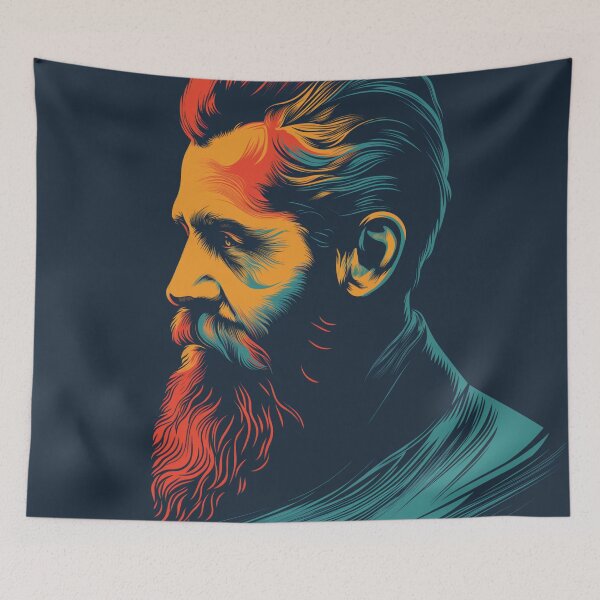 Aperçu de l'œuvre Portrait vibrant de style néo-Renaissance créée et vendue par nshaltiel.