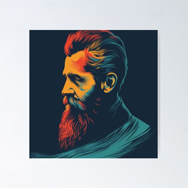 Item preview, Vibrant Neo-Renaissance Portrait designed and sold by nshaltiel.