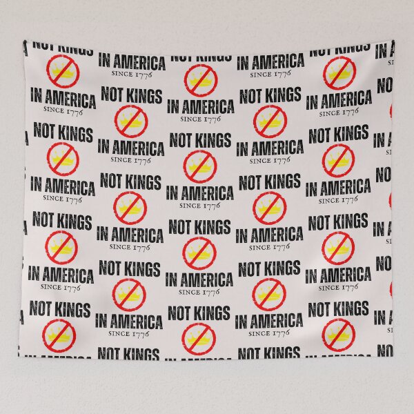 Item preview, Not Kings in America since 1776  Free USA 2025 designed and sold by erozzz.