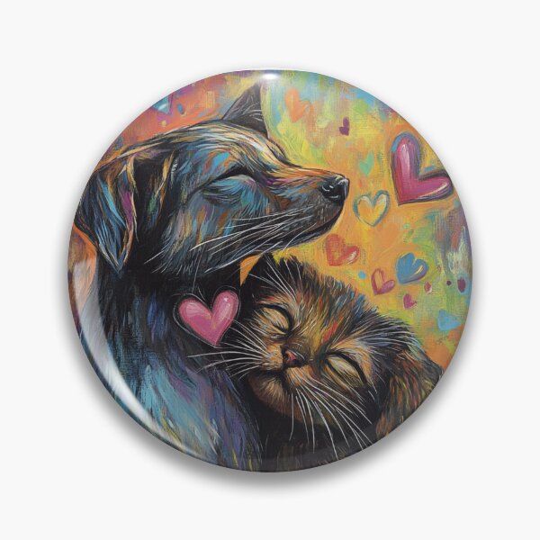Item preview, Cat and Dog Best Friends designed and sold by anettfaye.