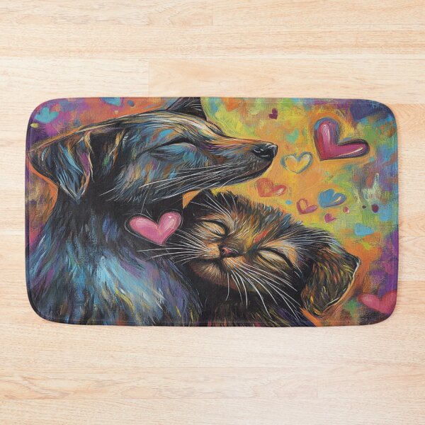 Item preview, Cat and Dog Best Friends designed and sold by anettfaye.