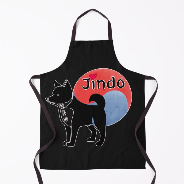 Item preview, Jindo Dog Korea – Taegeuk Symbol & Hangeul Design designed and sold by mycreastyle.
