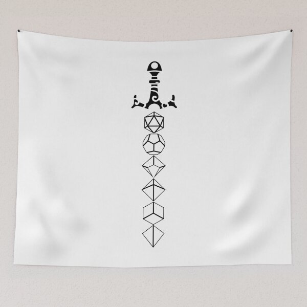 Item preview, Polyhedral Dice Sword designed and sold by pixeptional.