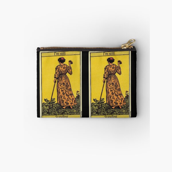 Item preview,  I'm still standing Mobility aid ace tarot card designed and sold by MendaciousMina.