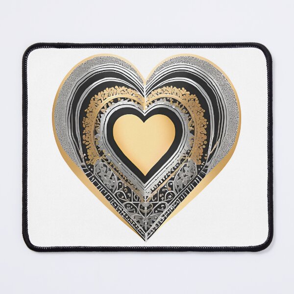 Aperçu de l'œuvre Gold Heart Inside créée et vendue par VacationShop.