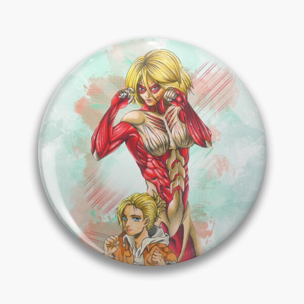 Item preview, Annie Leonheart of Attack on Titan designed and sold by Noemi Falcó Ilustraciones.