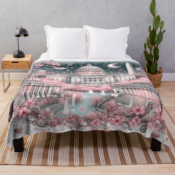 Item preview, Washington, D.C. Unique Seamless Pattern | Trendy Aesthetic Prints for Fashion & Decor designed and sold by Imaginarium of Chaos falcon88 .