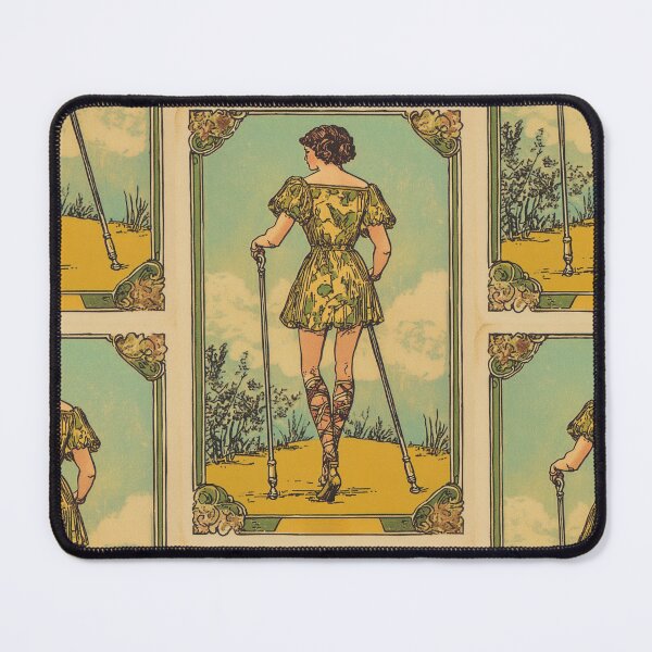 Item preview, Mobility aid ace tarot card designed and sold by MendaciousMina.