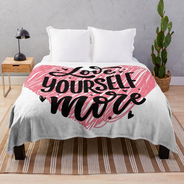 Item preview, Love Yourself More, Self Love, Self Care Mental Health Awareness Design designed and sold by Jenaxbelle.