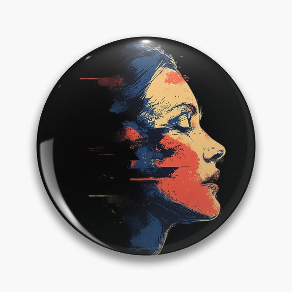 Item preview, Vibrant Abstract Woman: Surreal Paint Splash Art designed and sold by MysticArtisan.
