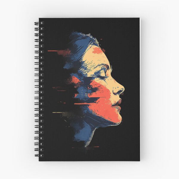 Item preview, Vibrant Abstract Woman: Surreal Paint Splash Art designed and sold by MysticArtisan.