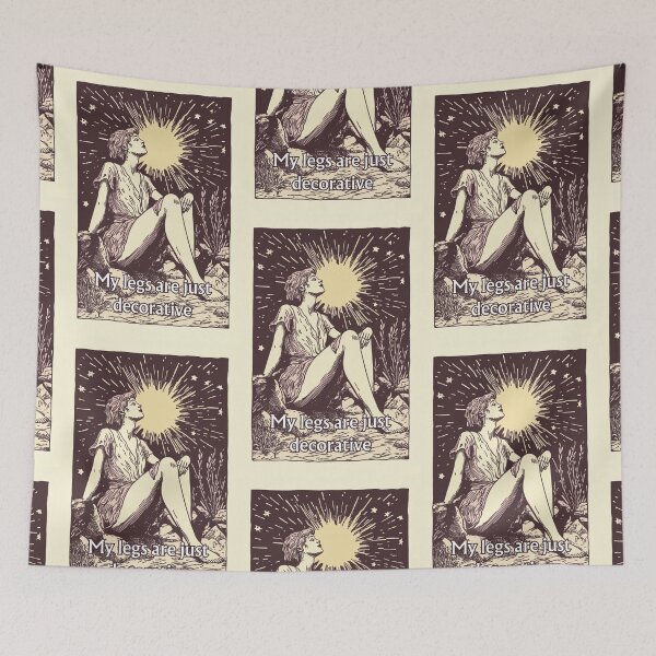 Item preview, My legs are decorative tarot card designed and sold by MendaciousMina.