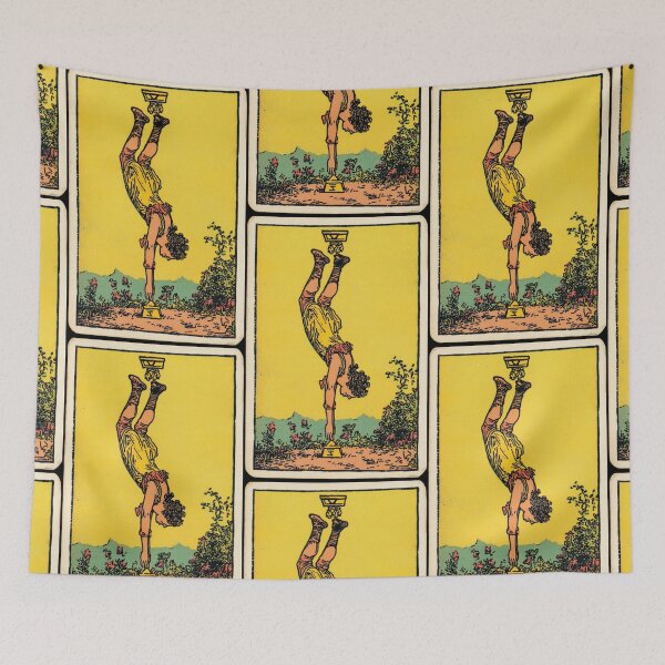 Item preview, the fool ace tarot card designed and sold by MendaciousMina.
