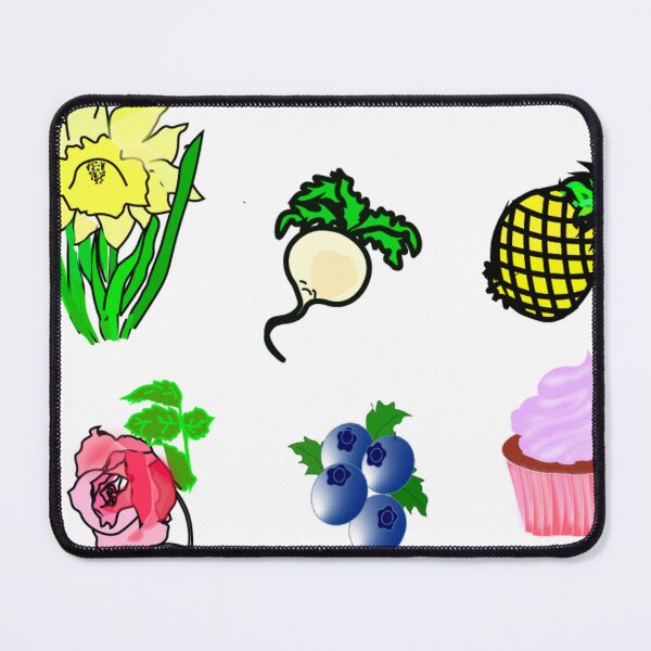Item preview, flowers and fruits, cupcake designed and sold by Nature Nblossom.