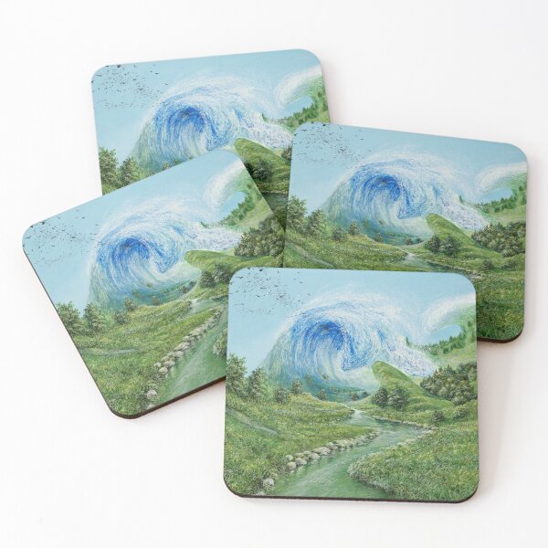 Item preview, No next wave - disasters are happening around the world designed and sold by art paintings.