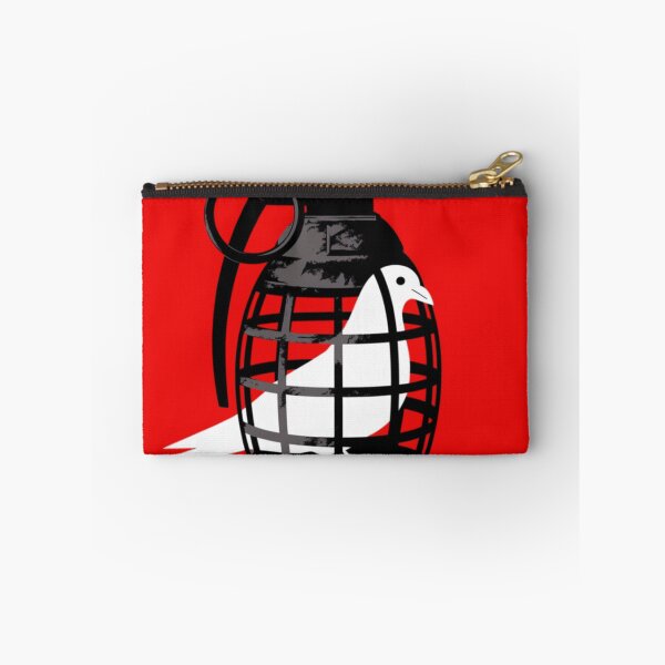 Item preview, Pigeon inside a dark gray/black metal cage shaped like a hand grenade designed and sold by 123ks.