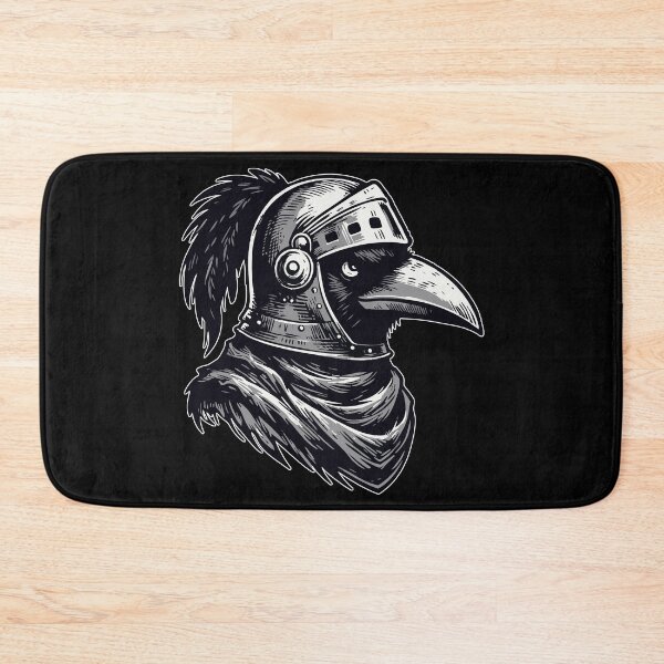 Item preview, Cool Crow Knight Monochromatic designed and sold by TomFrontierArt.