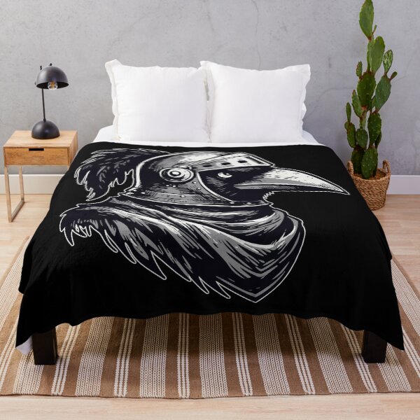 Item preview, Cool Crow Knight Monochromatic designed and sold by TomFrontierArt.