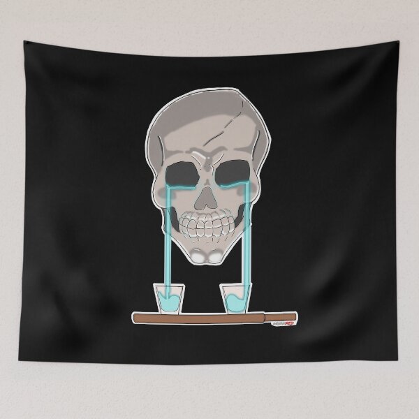 Item preview, Vodka Tear Skull designed and sold by MiishaRed.