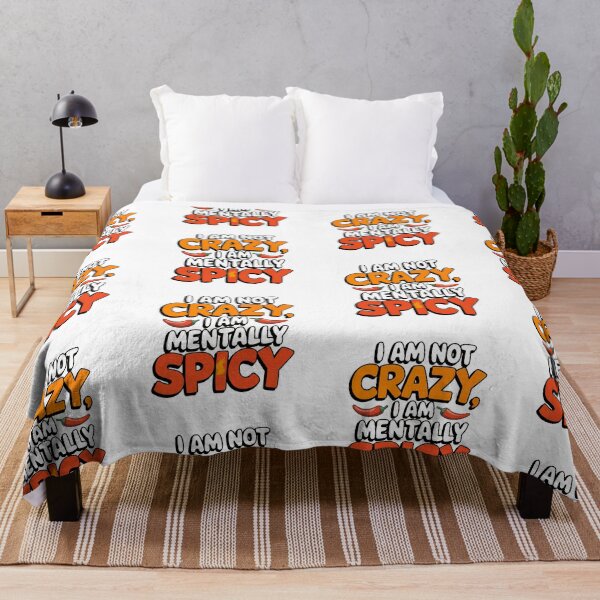 Item preview, I am not crazy mentally spicy funny pepper designed and sold by Newhyperion.