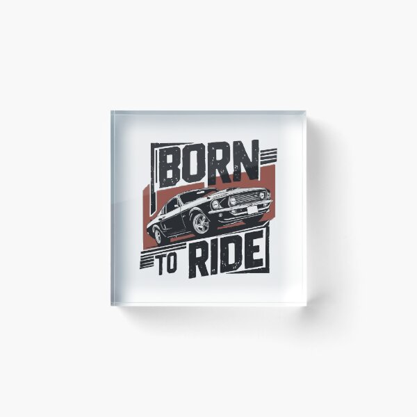Item preview, Vintage "Born to Ride" car. designed and sold by Valend.