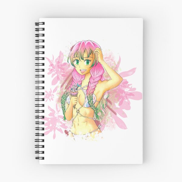 Item preview, Mitsuri Kanroji designed and sold by Noemi Falcó Ilustraciones.