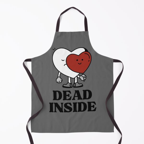 Item preview, Dead Inside Sad Heart designed and sold by AEROSPACE-IND.