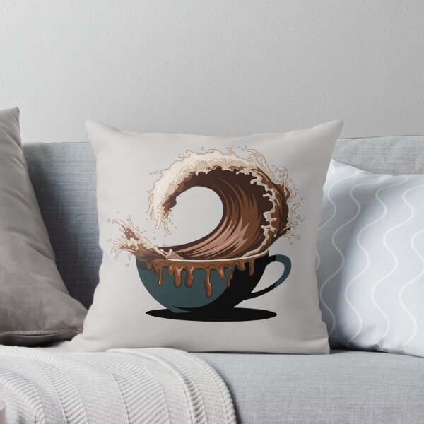 Item preview, The great wave of coffee designed and sold by VestimentaVide.