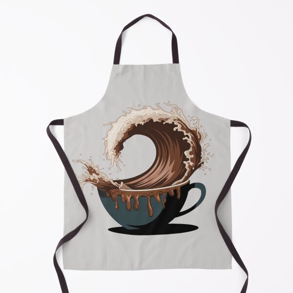 Item preview, The great wave of coffee designed and sold by VestimentaVide.