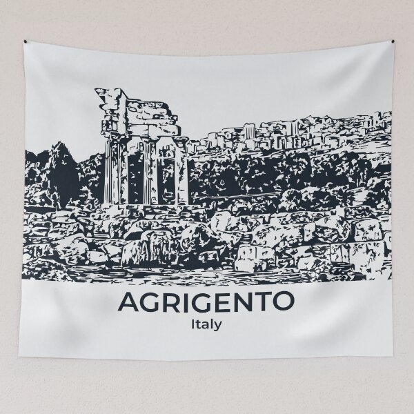 Item preview, Agrigento - Italy designed and sold by Lakeric Cityscapes.