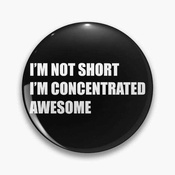 Item preview, Concentrated awesome sticker in white bold font designed and sold by deynaaz.