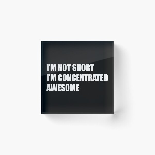 Item preview, Concentrated awesome sticker in white bold font designed and sold by deynaaz.