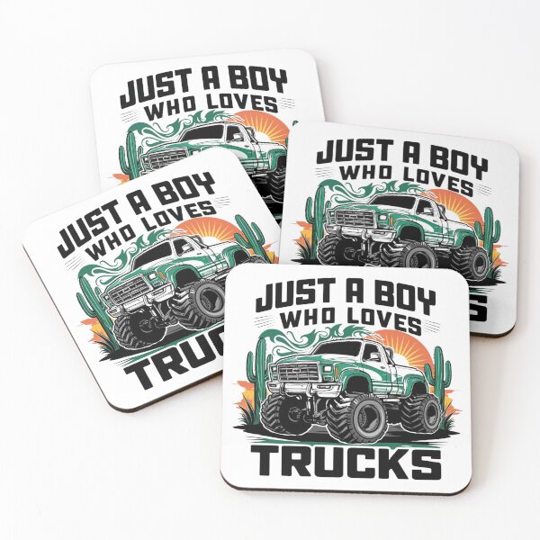 Item preview, Just a Boy Who Loves Trucks designed and sold by Lallero93.