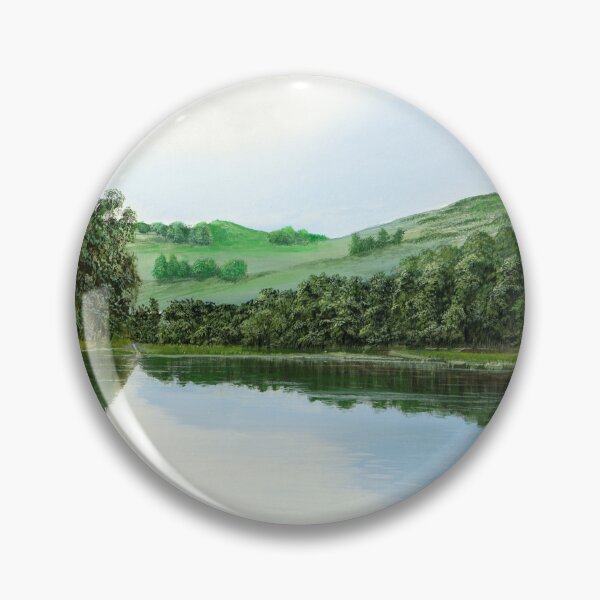 Item preview, Unmirrored land - only the forest is mirrored designed and sold by art paintings.