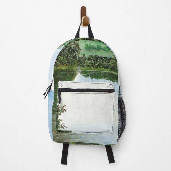 Item preview, Unmirrored land - only the forest is mirrored designed and sold by art paintings.